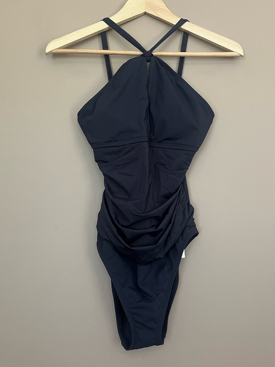 Bleu Rod Beattie Other - {Bleu Rod Beattie} High Neck One Piece Swimsuit in Black - Womens 4 - NWT